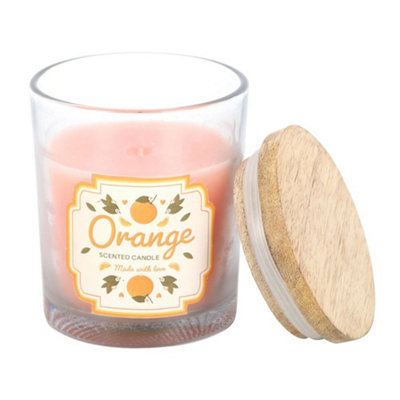  - Something Different Orange Scented Candle Orange (One Size)
