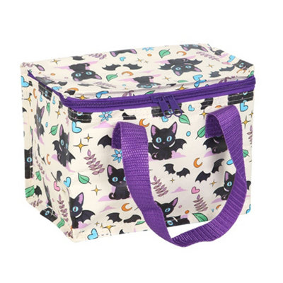 Something Different Cute And Creepy Batcat Lunch Bag Multicoloured (One Size) from B&Q