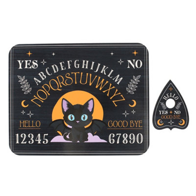  - Something Different Cute And Creepy Bat Cat Talking Board Black (One Size)