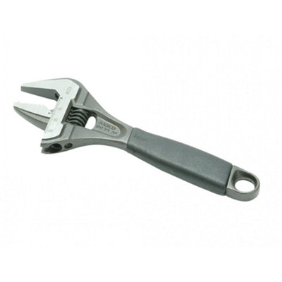 Bahco Ergo 90 Series Adjustable Wrench, Extra Wide Jaw - Multi Colour - Image 3