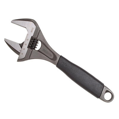 Bahco Ergo 90 Series Adjustable Wrench, Extra Wide Jaw - Image 3
