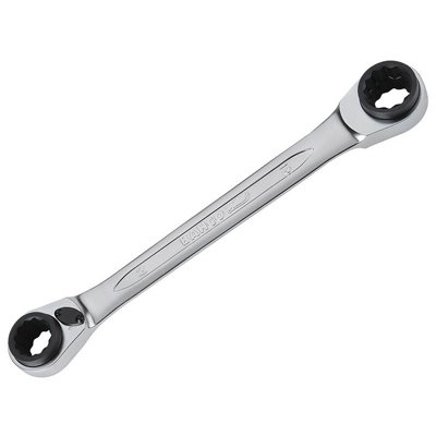 Bahco S4Rm Series Reversible Ratchet Spanner Multi Colour (16/17/18/19mm) from B&Q