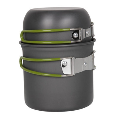 Mountain Warehouse Plain Cookware Set Charcoal (One Size) from B&Q