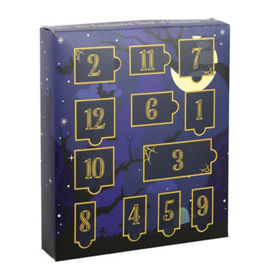  - Something Different Shelf Of Shadows 12 Day Halloween Advent Calendar Black/blue/golden (One Size)
