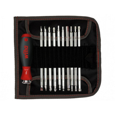 B&Q -  System 6 Softfinish Interchangeable Screwdriver Set12 Piece Multi Colour (One Size)