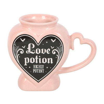 Something Different Love Potion 350Ml Mug Pink (One Size) from B&Q