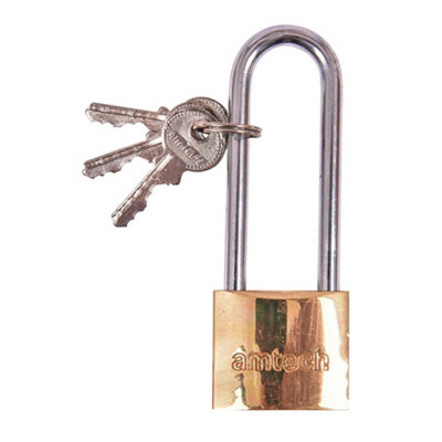 Amtech Br Padlock 38Mm One Colour (One Size)