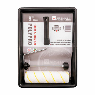 Marshall 9 Poly Roller & Tray Set One Colour (One Size) from B&Q