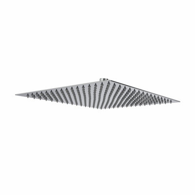 SunDaze Bathroom Square Overhead Fixed Shower Head Chrome 300mm from B&Q
