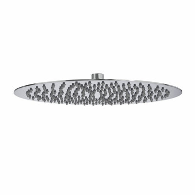 SunDaze Bathroom Round Overhead Fixed Shower Head Chrome 300mm from B&Q