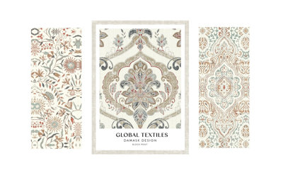 Arthouse 3-In-1 Damask Canvas Set - Image 4