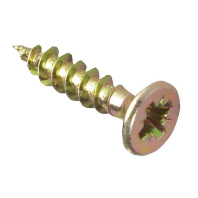 Forgefix Multi-Purpose ScrewsPoziCskZyp Multi Colour (4.5 X 25mm) from B&Q