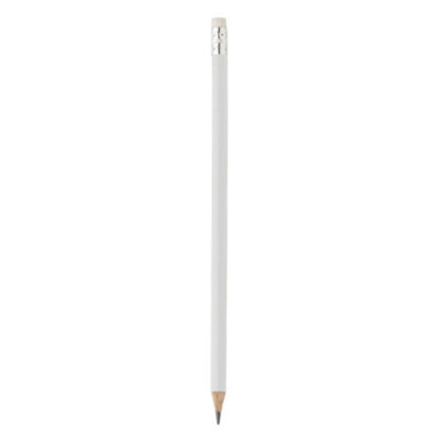 Midocean Stomp Sharp Pencil With Eraser White (One Size) from B&Q