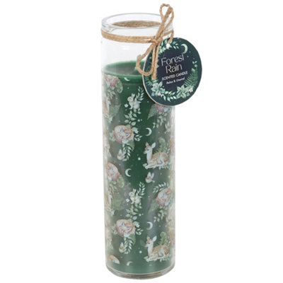 Something Different Forest Rain Tube Scented Candle - Green - Image 3
