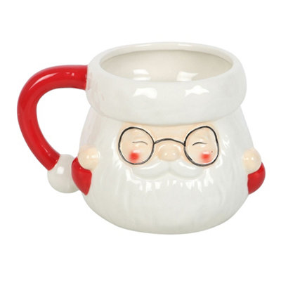 Something Different Unisex White Santa Claus Mug In - Image 3