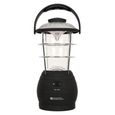 Mountain Warehouse Wind-Up Lantern Jet Black (One Size) from B&Q