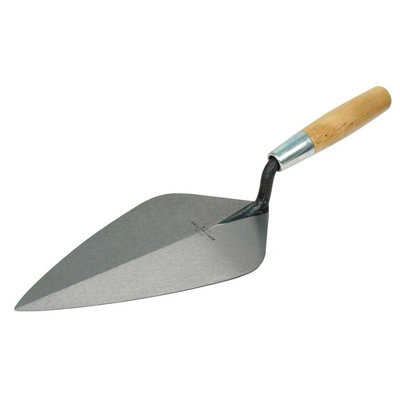 Marshalltown 34 Wide London Brick Trowels Wooden Handle Multi Colour (11In)