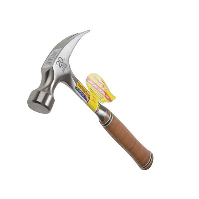 Estwing Unisex Multicolor Straight Claw Hammer, Leather Grip - Image 4