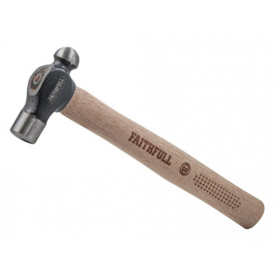 B&Q -  Ball Pein HammerFsc Hickory Handle Multi Colour (340G (3/4 Lb))