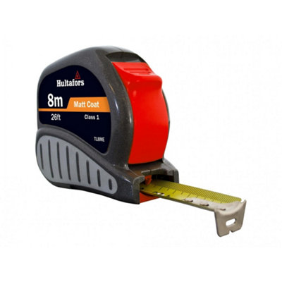 Hultafors Tri-Lok Pocket Tape Multi Colour (8M/26Ft (Width 25mm)) from B&Q
