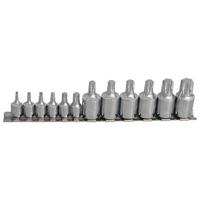 Bluespot Tools Mixed Drive Torx Socket Set12 Piece Multi Colour (One Size) from B&Q