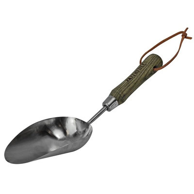 B&Q -  Prestige Stainless Steel Hand Scoop Ash Handle Multi Colour (One Size)
