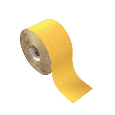 Mirka Yellow Oxide Sandpaper Roll 120 Grit One Colour (One ) 50M