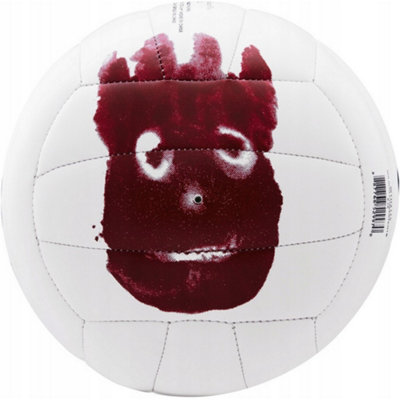 Wilson Cast Away Mini Volleyball White/brown (Mini) from B&Q