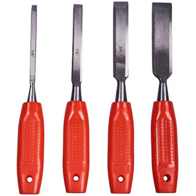 Amtech Wood Chisel Set 4Pk One Colour (One Size) from B&Q