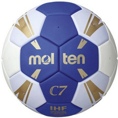 Molten C7 Logo Handball White/blue (One Size) from B&Q
