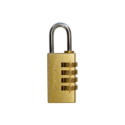 Faithfull Br Combination Padlock Multi Colour (20mm) from B&Q