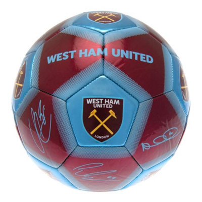 West Ham United Fc Flight Football Burgundy (4) from B&Q
