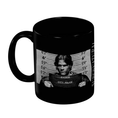 Joom Supernatural Black Wanted 325Ml Mug - Image 3
