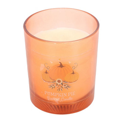 Something Different Autumn Wishes Pumpkins Candle Orange (One Size) from B&Q