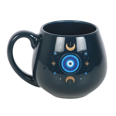 Something Different All Seeing Eye Mug Blue (One Size) from B&Q