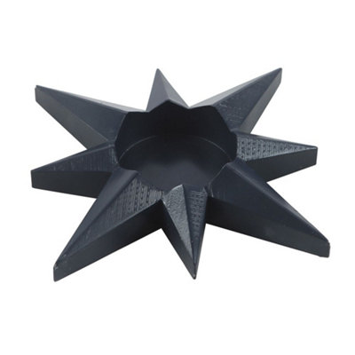 Something Different Star Tealight Holder Navy (One Size) from B&Q