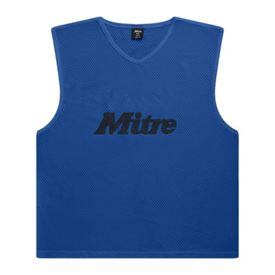 Mitre Unisex Blue Pro Training Bib In | Size: Xs/S - Image 4