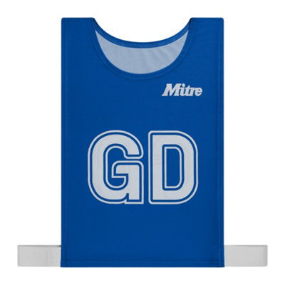 Mitre (L, Blue) Unisex Adult Training Bib (Pack Of 7) - Image 3