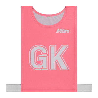 Mitre Unisex Adult Training Bib (Pack Of 7) - Fluorescent Pink / L - Image 4