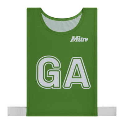 Mitre (L, Nephrite Green) Unisex Adult Training Bib (Pack Of 7) - Image 4
