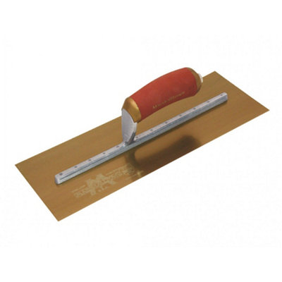 Marshalltown Permashape Finishing Gold S/s Trowel Multi Colour (330 X 125mm (13 X 5In)) from B&Q