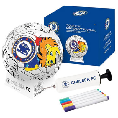 Chelsea Fc Colour In Mini Football Set - Multicoloured - Image 3