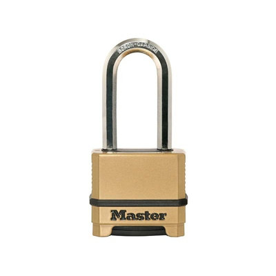 Master Lock Excell Combination Padlock Multi Colour (50mm51mm Shackle) from B&Q