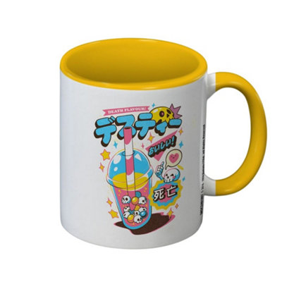  - Ilustrata Death Bubble Tea Inner Two Tone Mug Multicoloured (One Size)