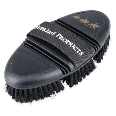 Supreme Products Neat & Tidy Horse Body Brush Black (One Size) from B&Q