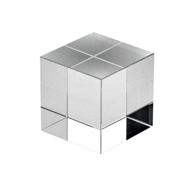Midocean Kubeward Gl Cube Ornament Transparent (One Size) from B&Q