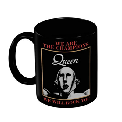 Queen Robot 325Ml Mug Black (12Cm X 8.7Cm X 10.5Cm) from B&Q