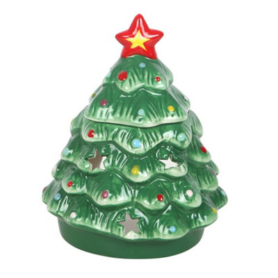 Something Different Nostalgic Christmas Tree Oil Burner Multicoloured (One Size) from B&Q