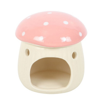 Something Different Unisex Pink Mushroom Oil Burner In - Image 3