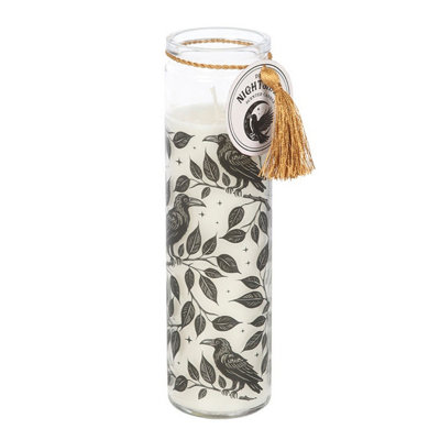 Something Different Mystic Raven Deadly Nightshade Tube Candle - White/Black - Image 3